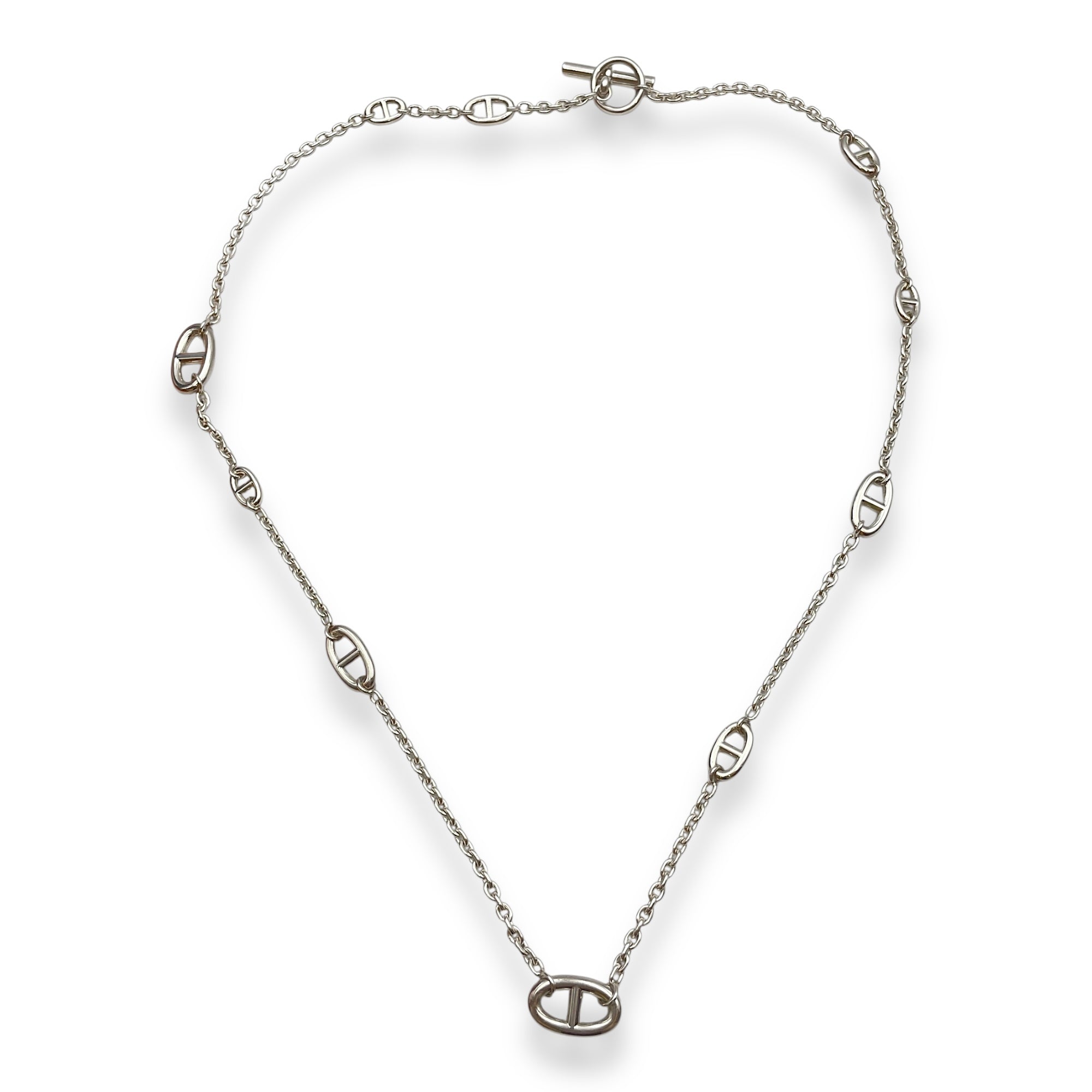 Farandole 80 Necklace, Silver hardware