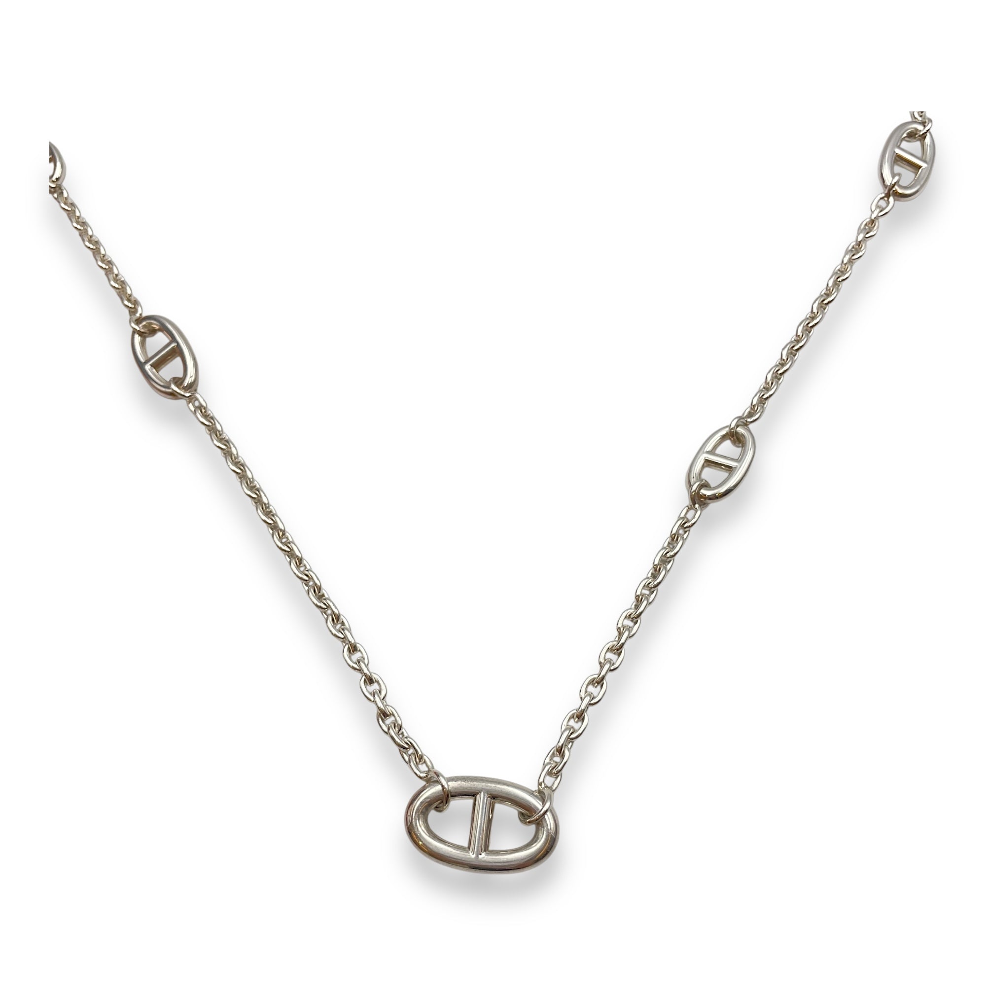 Farandole 80 Necklace, Silver hardware