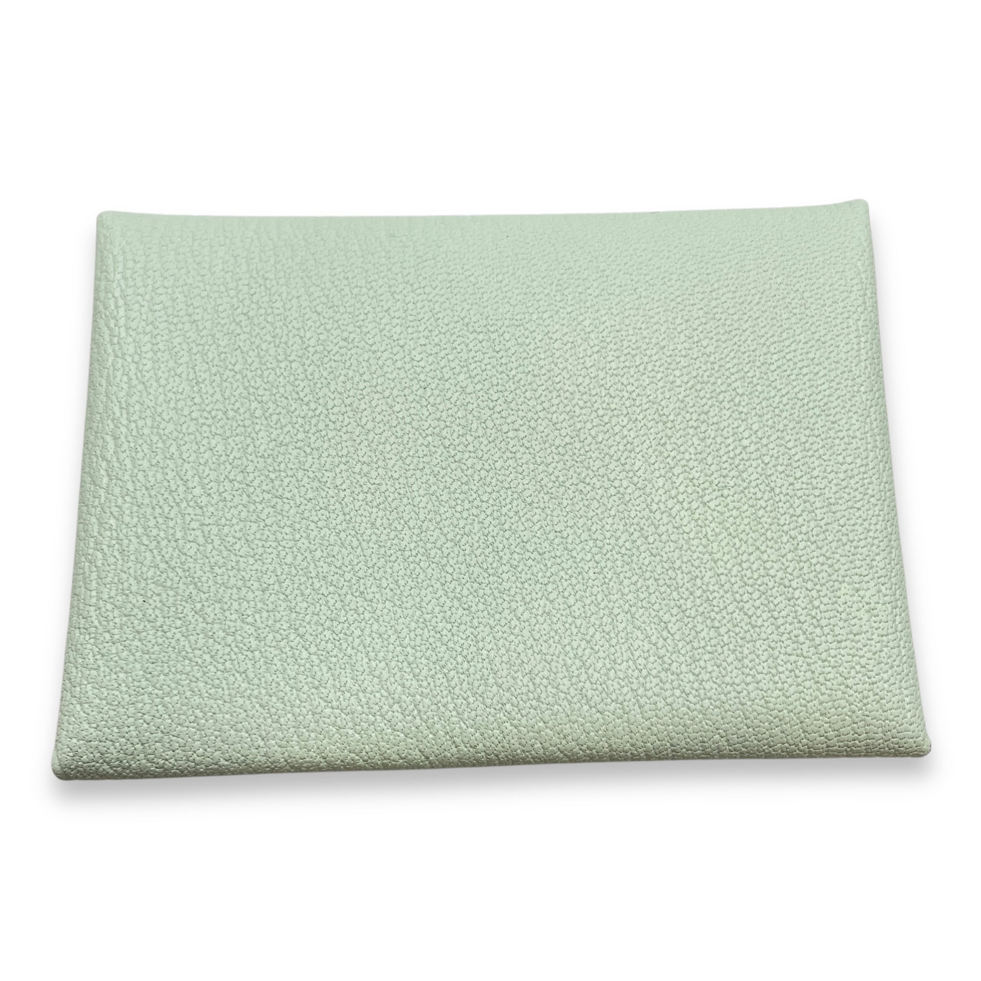 Calvi Duo Vert Peppermint/Vert Moyen Card Holder in Chevre Mysore