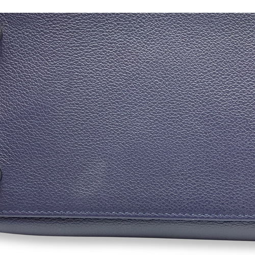 Kelly Verso 28 Blue Encre/Blue Zellige in Evercolor, Palladium hardware