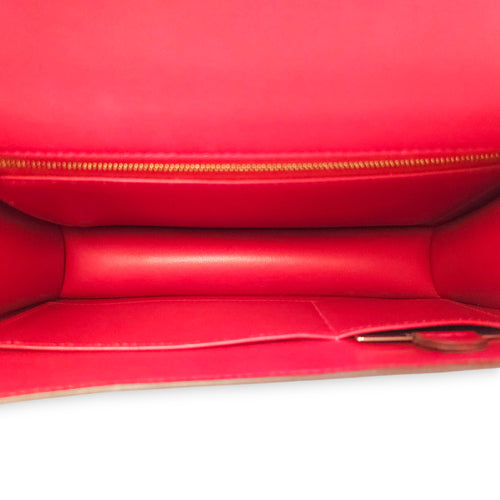 Constance 1 24 Rouge Casaque in Epsom, Gold hardware