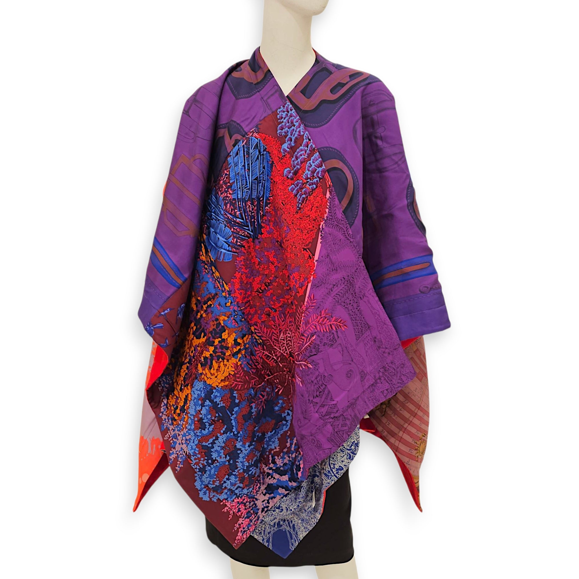 Petit H Multi-colour Poncho