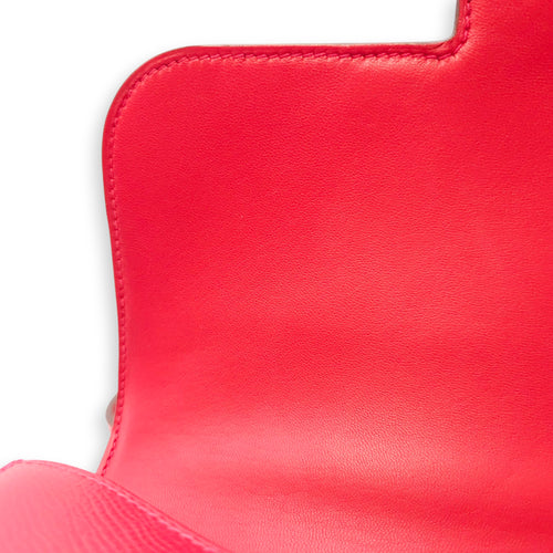 Constance 1 24 Rouge Casaque in Epsom, Gold hardware