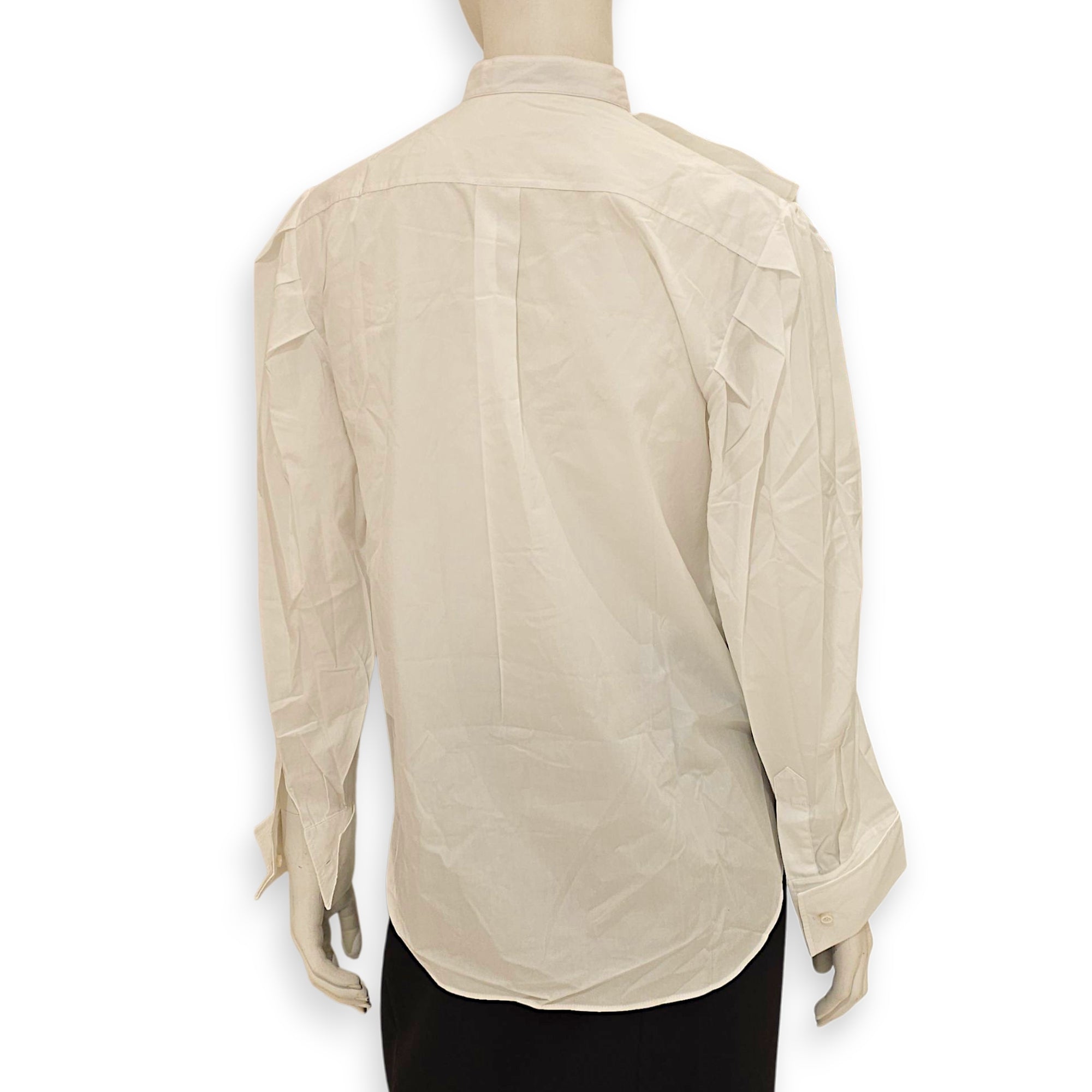 Long Sleeve Shirt 34 White Ready-To-Wear in Cotton