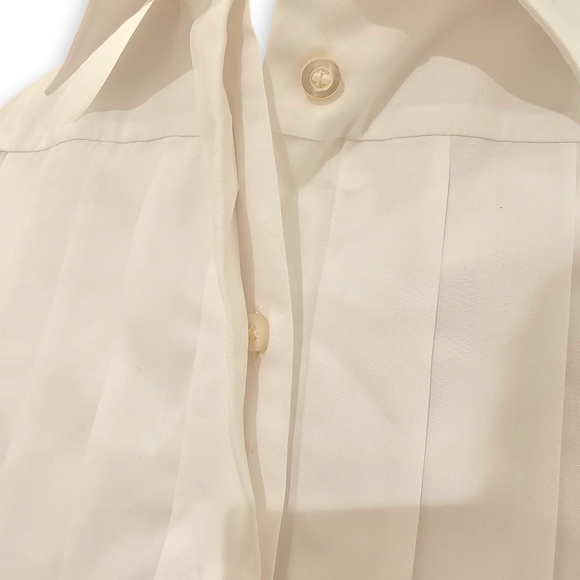 Sleeveless Shirt 34 White Ready-To-Wear in Cotton