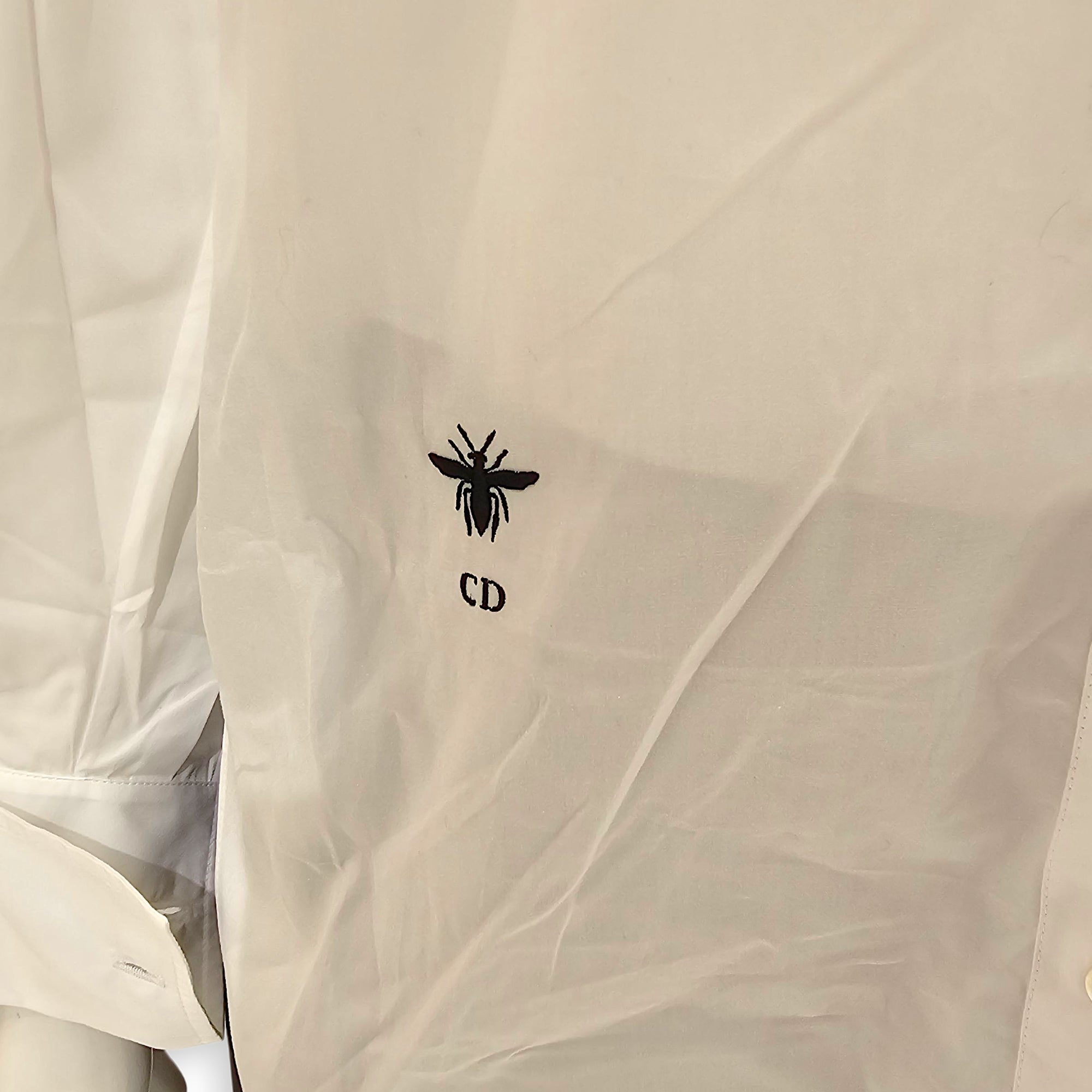 Long Sleeve Shirt 34 White Ready-To-Wear in Cotton