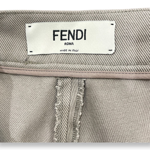 Cargo Pants 38 Khaki Ready-To-Wear in Cotton