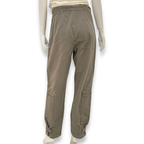 Cargo Pants 38 Khaki Ready-To-Wear in Cotton