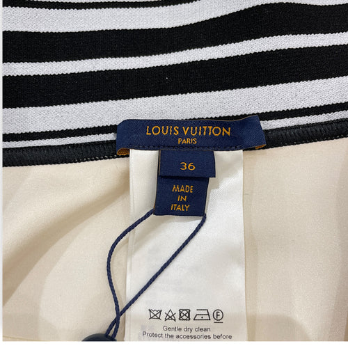 Mini Skirt 36 Cream Ready-To-Wear in Polyamide