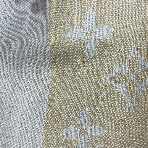Monogram Classic 133cm x 127cm Grey Shawl in Cashmere