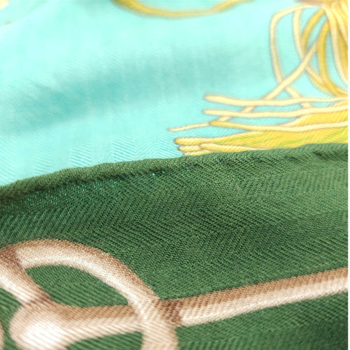 Cliquetis 170cm x 62cm Green Stole