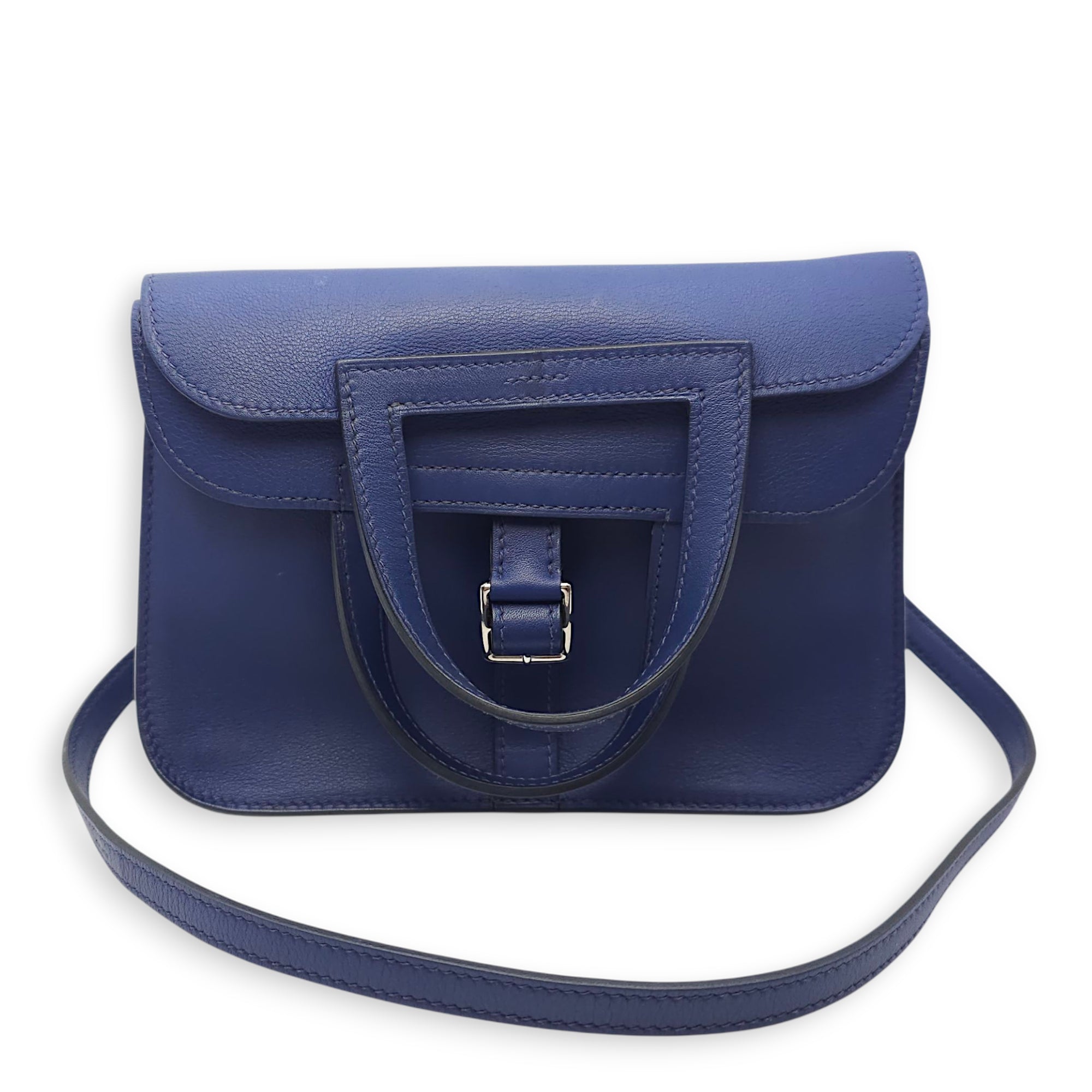 Halzan Mini Blue Sapphire in Swift, Palladium hardware