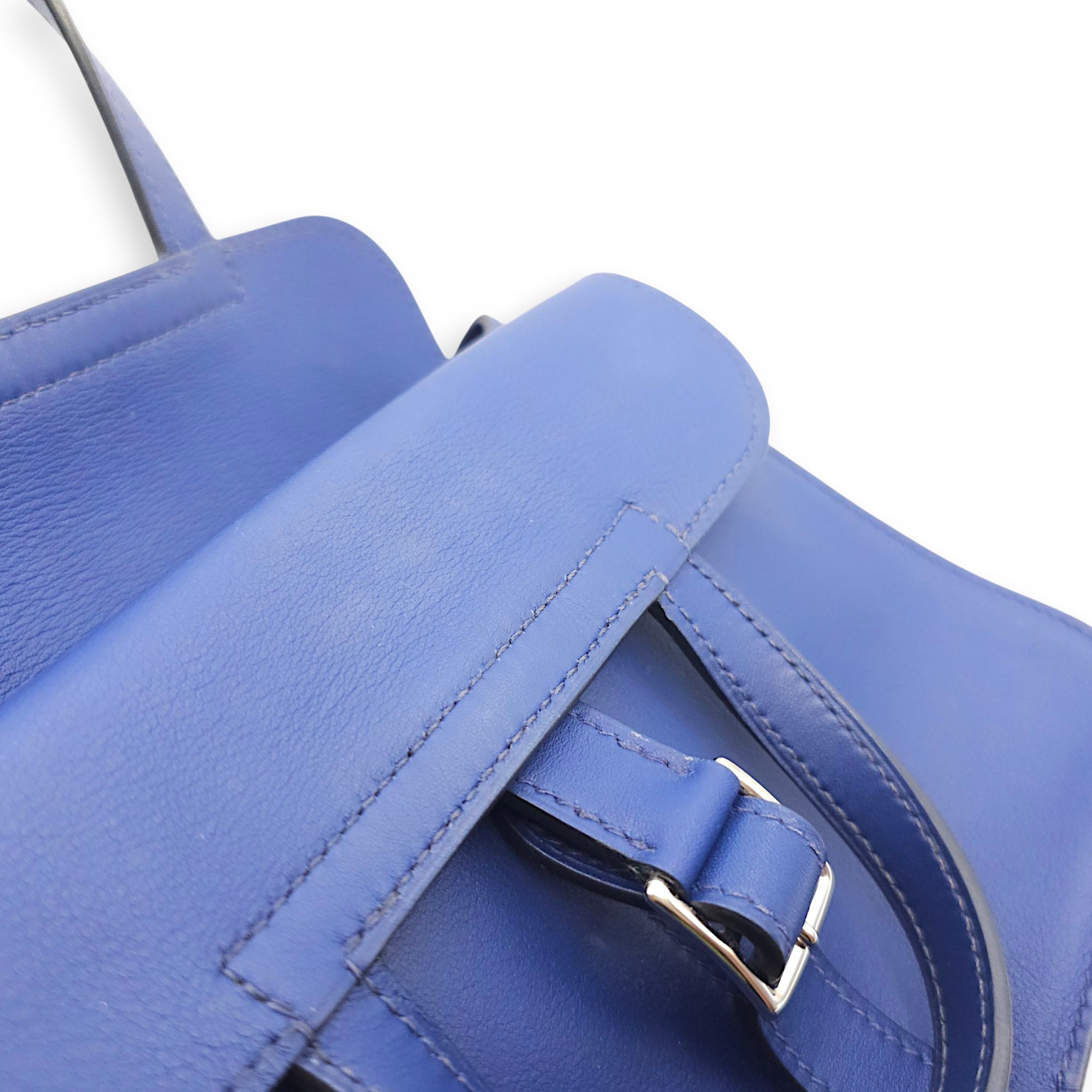 Halzan Mini Blue Sapphire in Swift, Palladium hardware