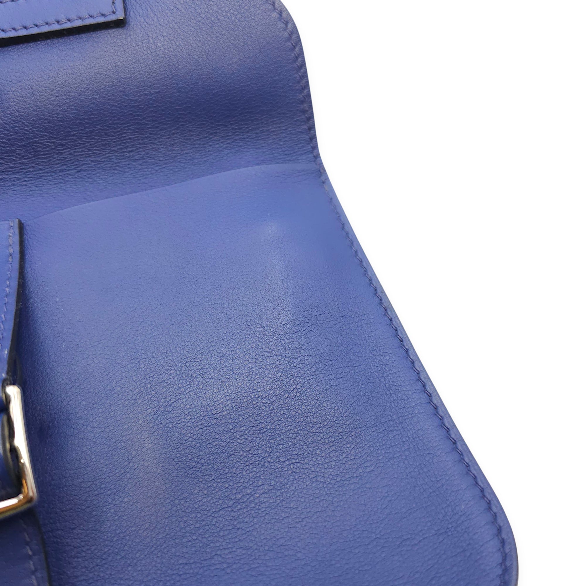 Halzan Mini Blue Sapphire in Swift, Palladium hardware