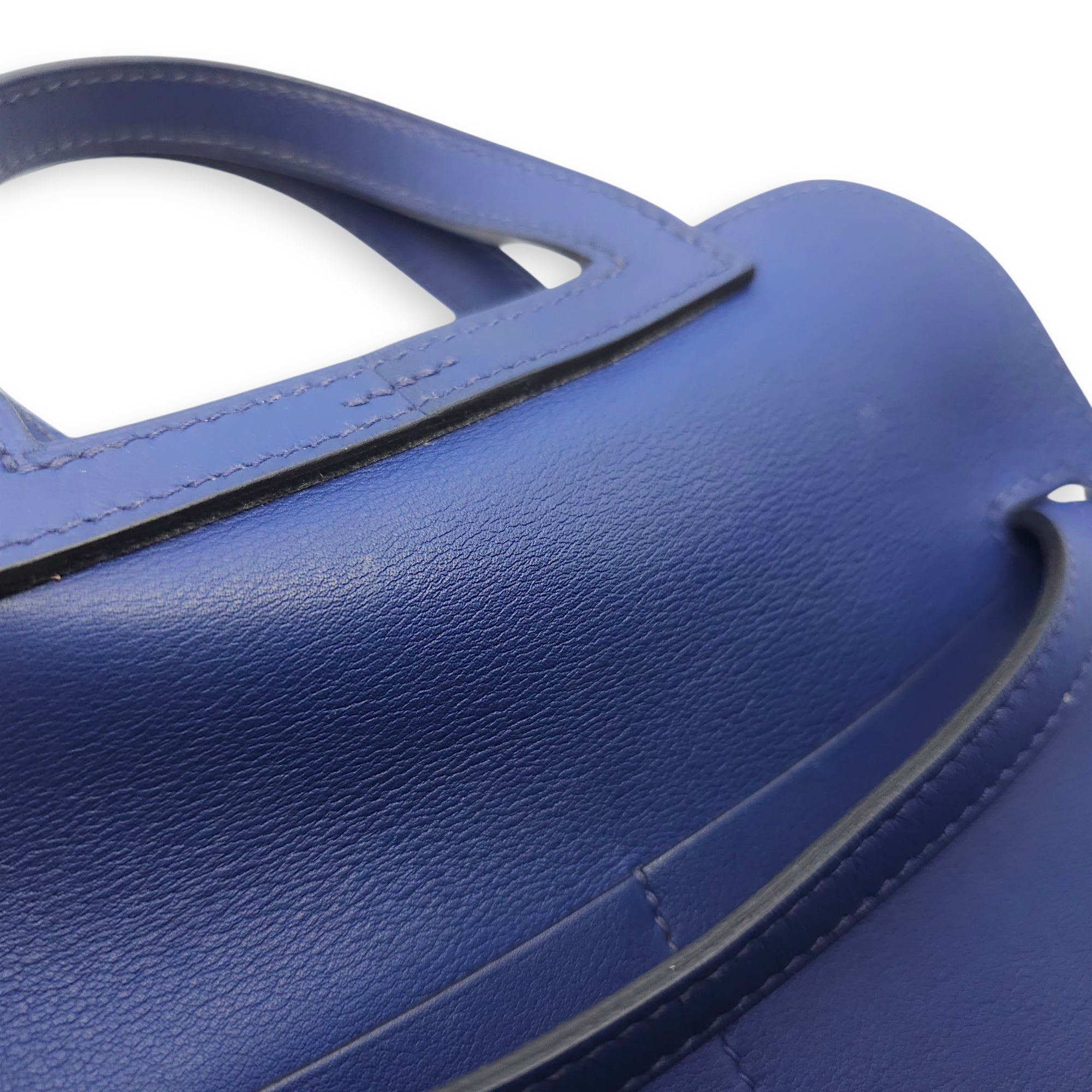 Halzan Mini Blue Sapphire in Swift, Palladium hardware