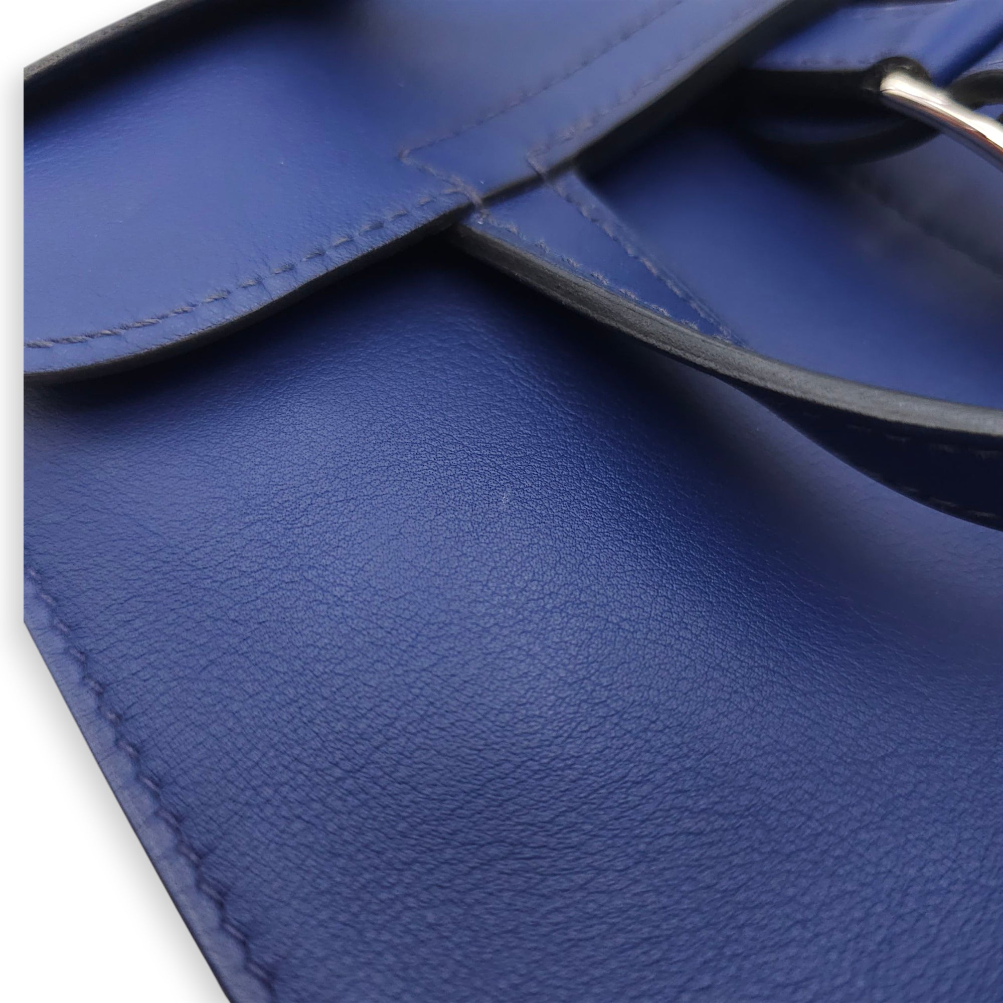 Halzan Mini Blue Sapphire in Swift, Palladium hardware