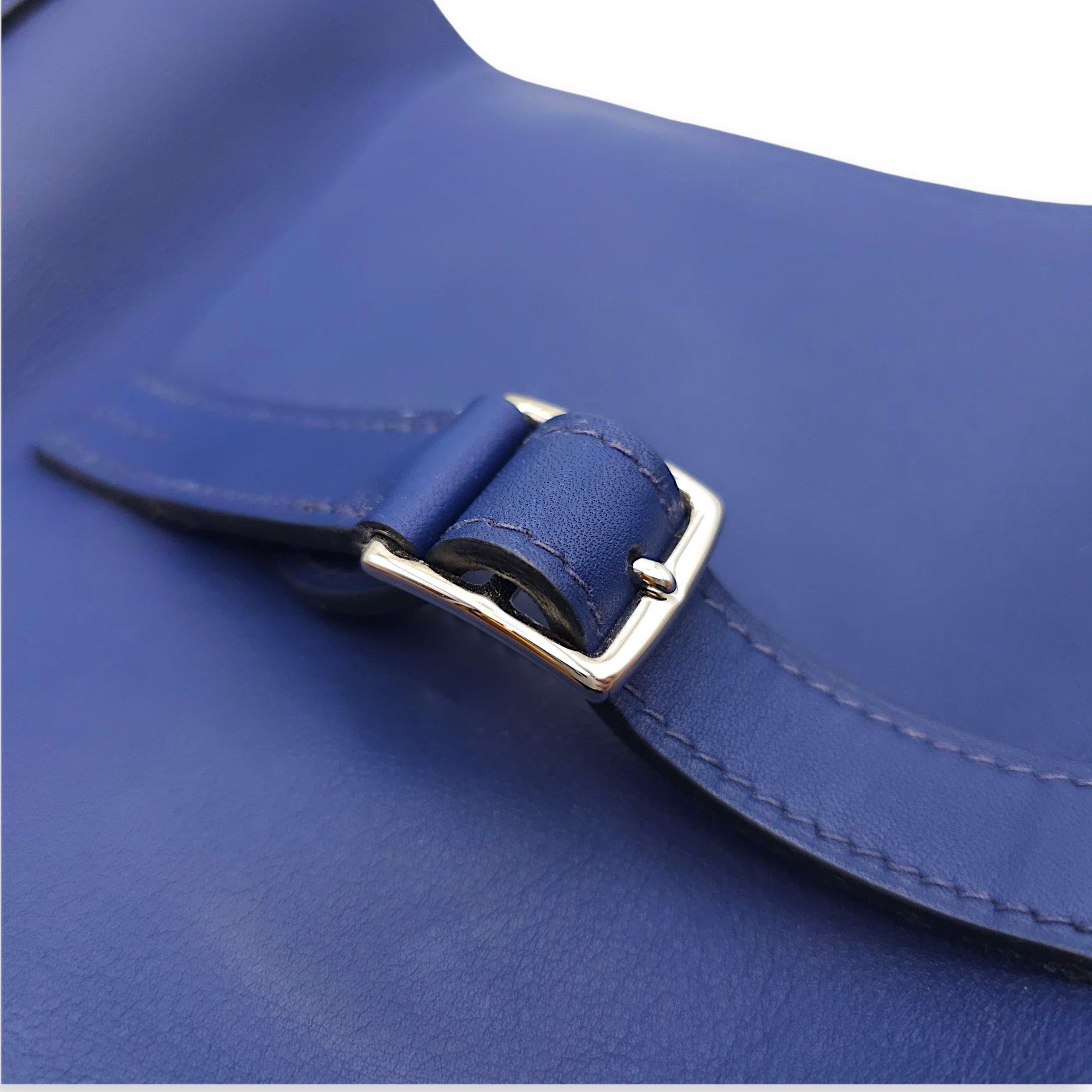 Halzan Mini Blue Sapphire in Swift, Palladium hardware