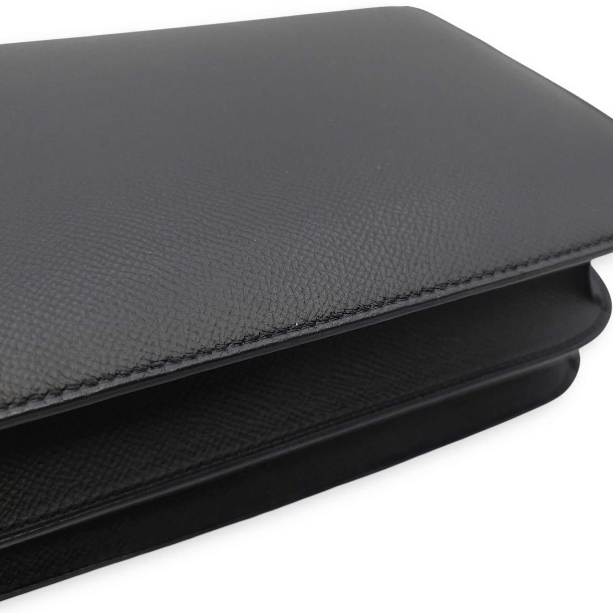 Constance 24 Black in Epsom, Gold hardware