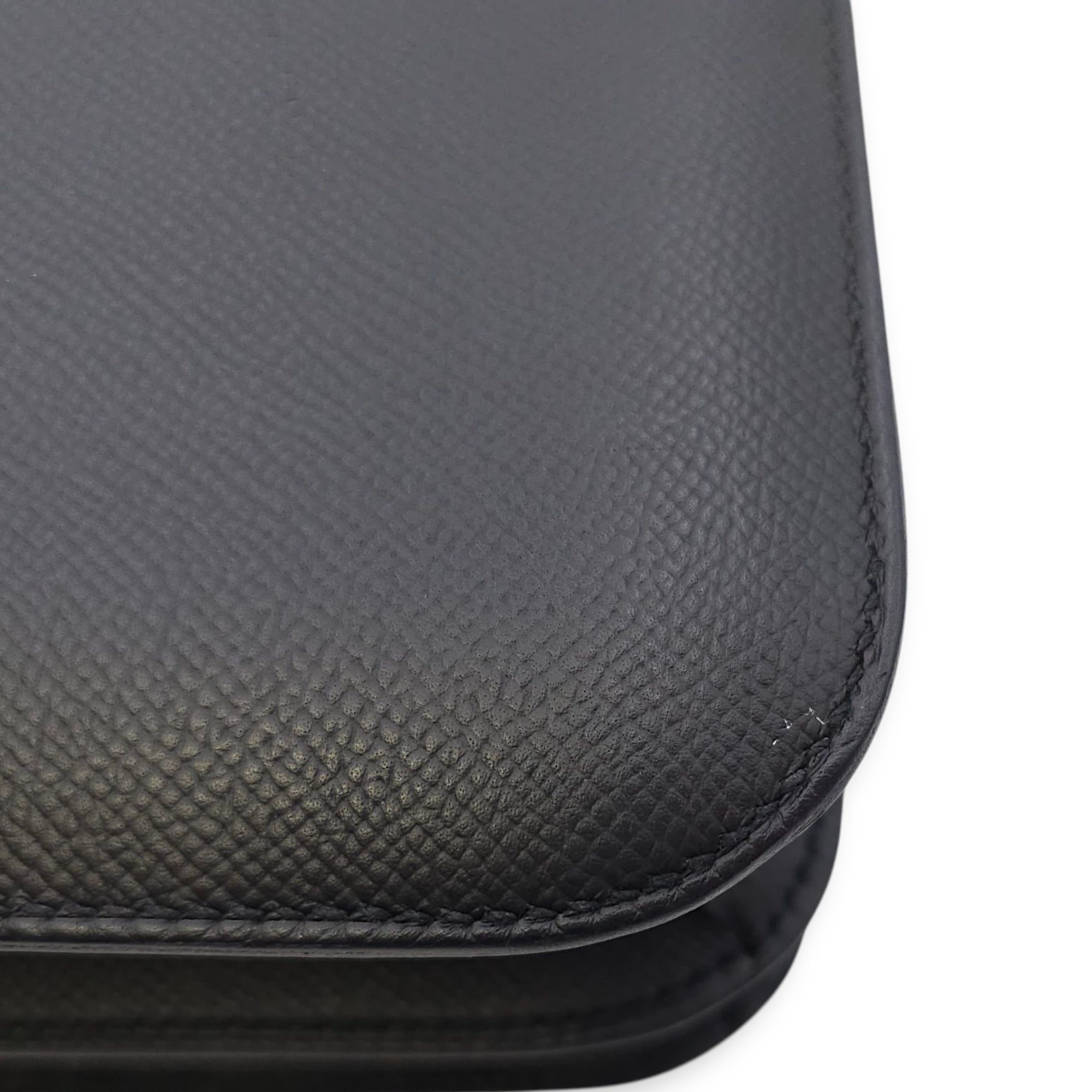 Constance 24 Black in Epsom, Gold hardware