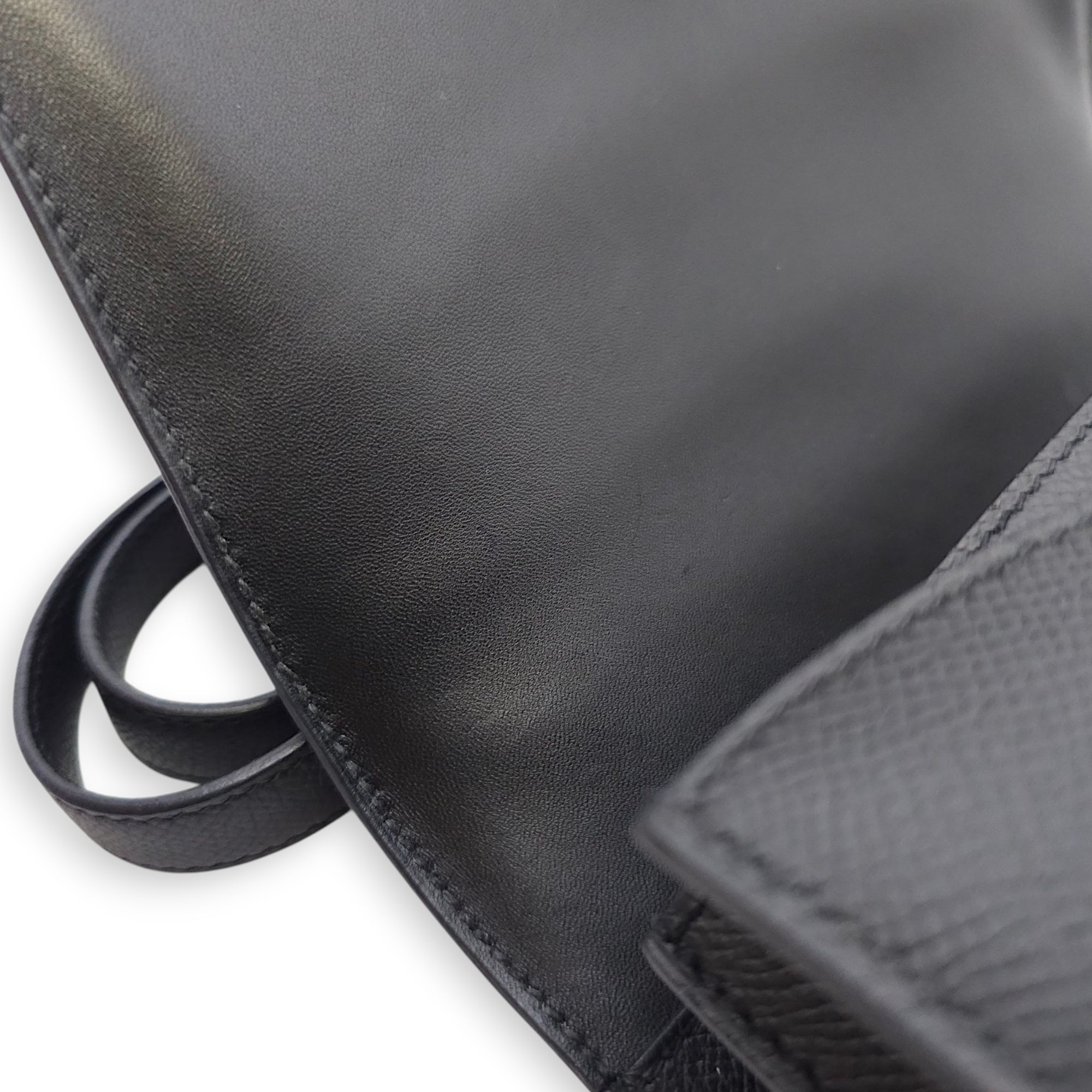 Constance 24 Black in Epsom, Gold hardware