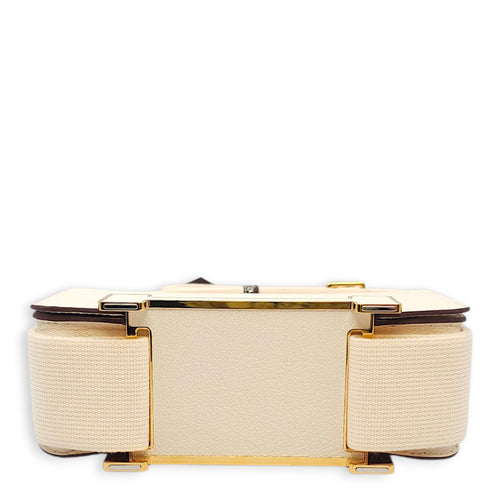Geta Nata in Chevre Mysore, Gold hardware