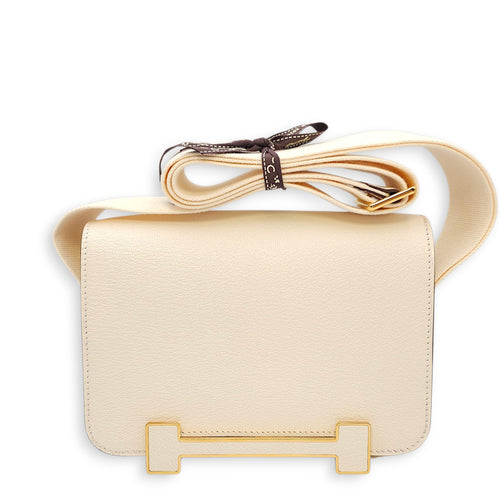 Geta Nata in Chevre Mysore, Gold hardware