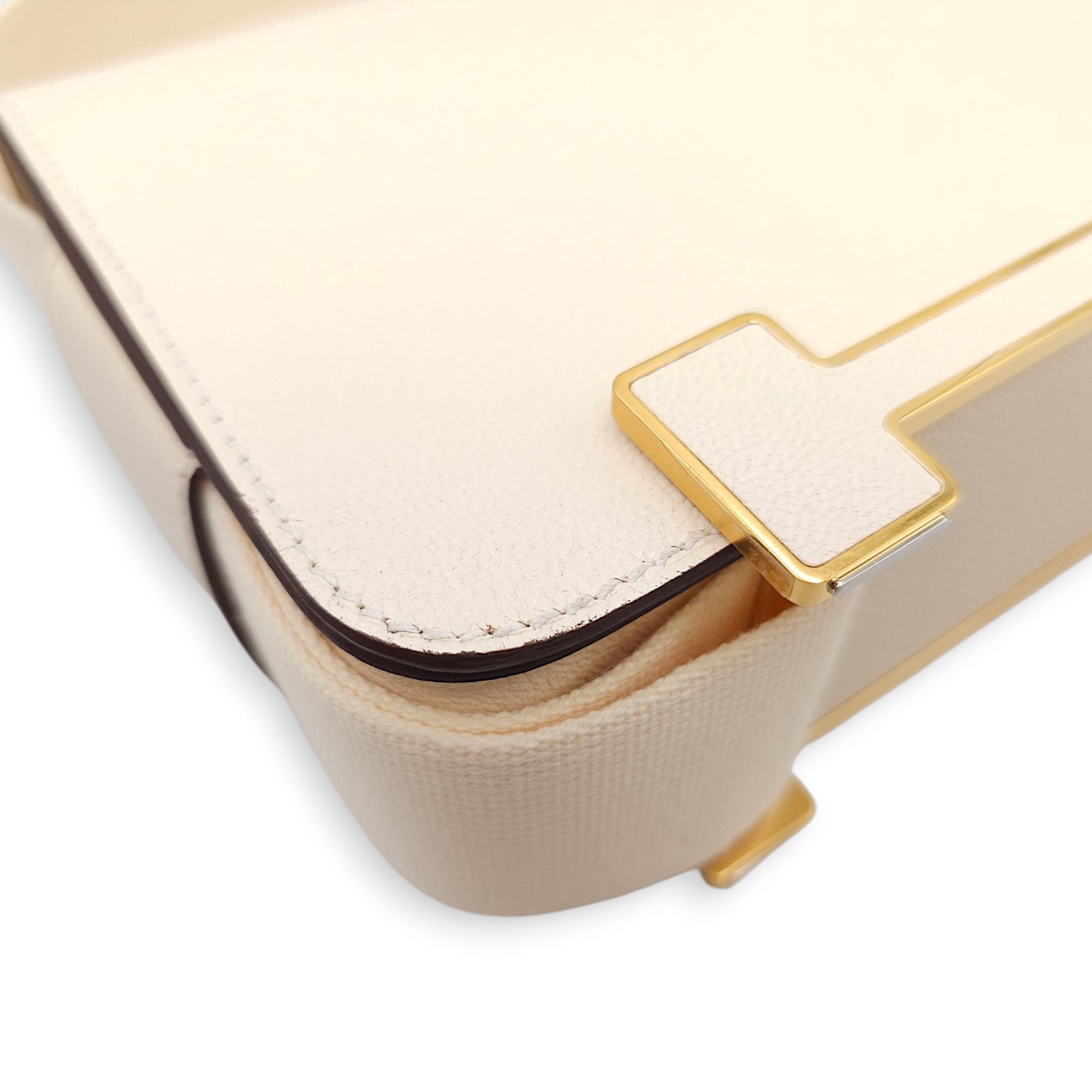 Geta Nata in Chevre Mysore, Gold hardware