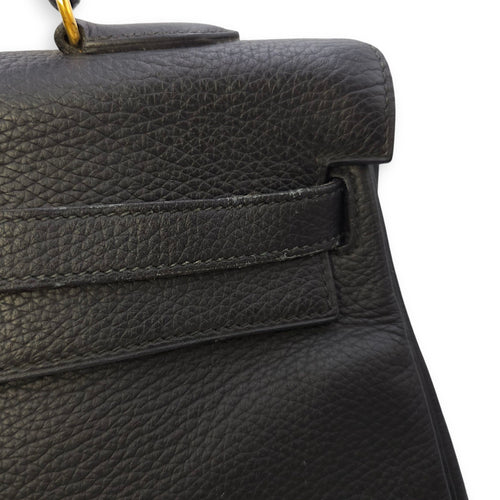 Kelly 35 Black in Ardennes, Gold hardware