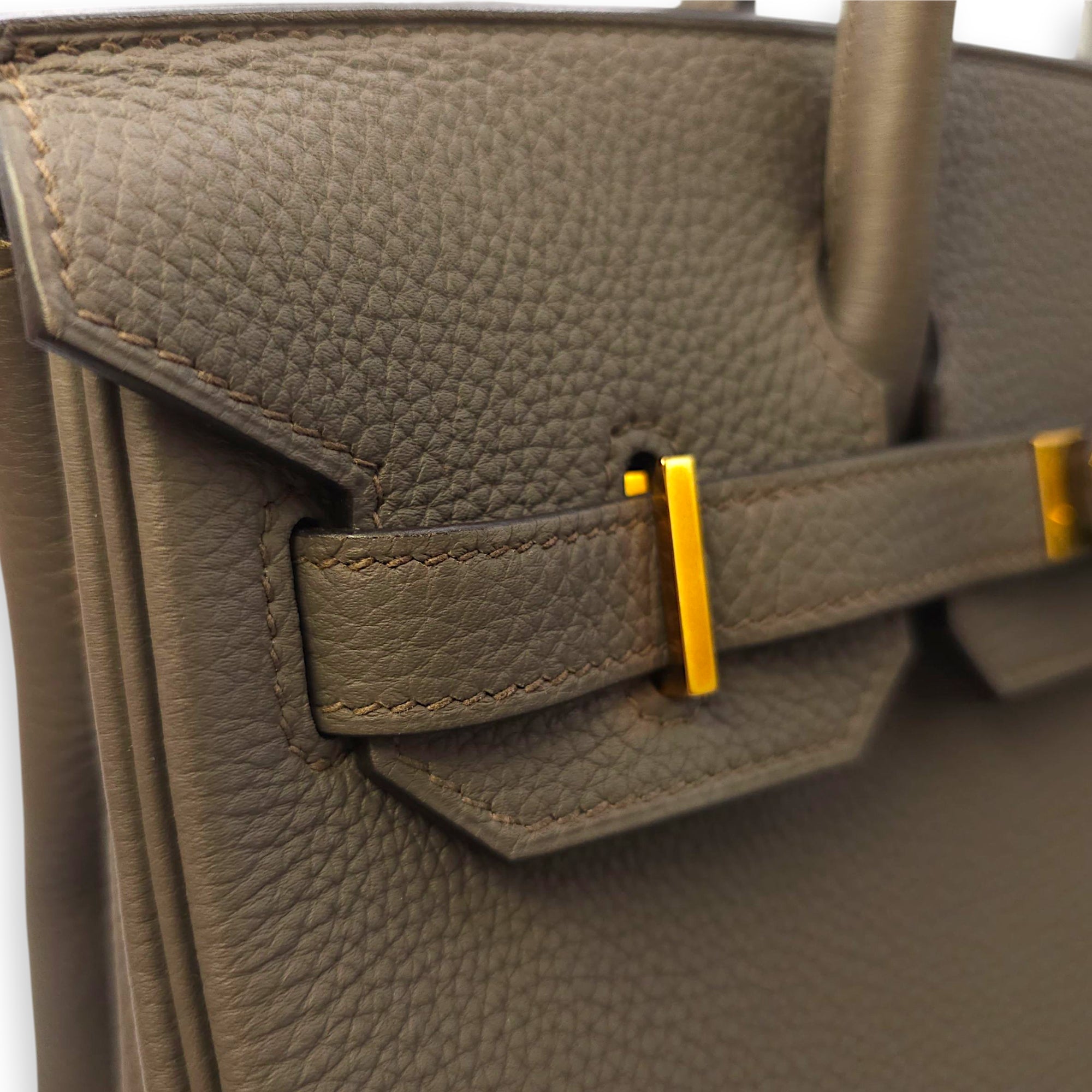 Birkin 30 Etain in Togo, Rose Gold hardware