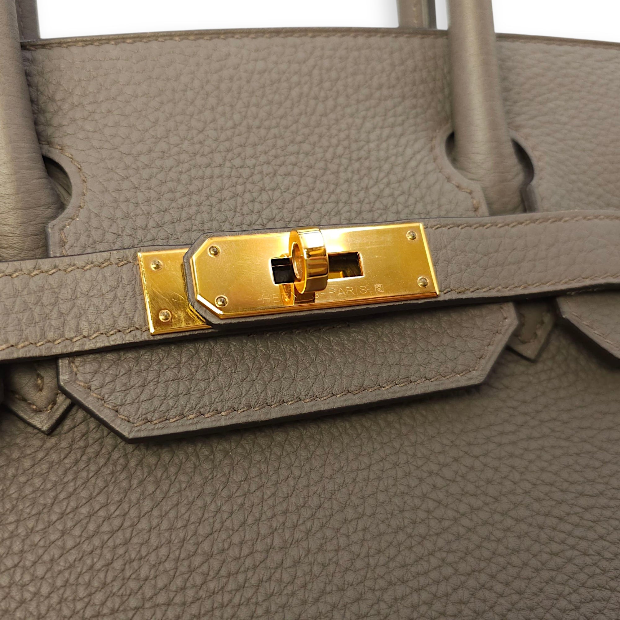 Birkin 30 Etain in Togo, Rose Gold hardware