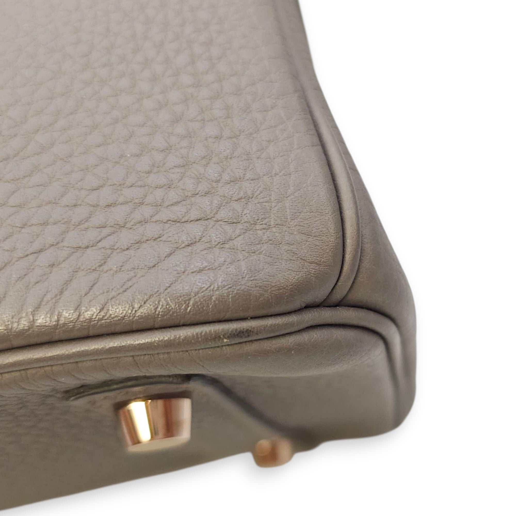 Birkin 30 Etain in Togo, Rose Gold hardware