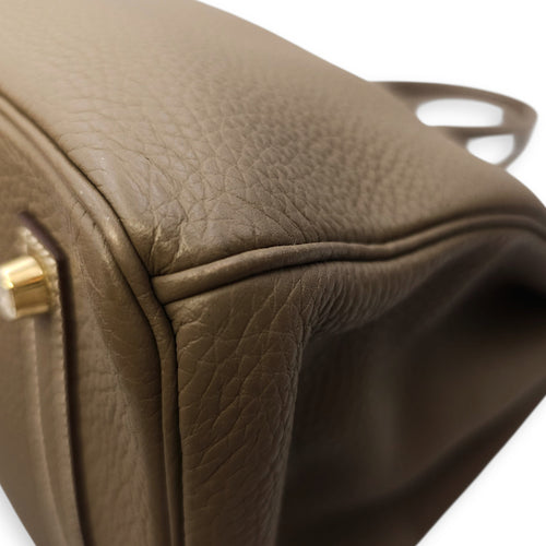 Birkin 35 Etoupe in Togo, Gold hardware