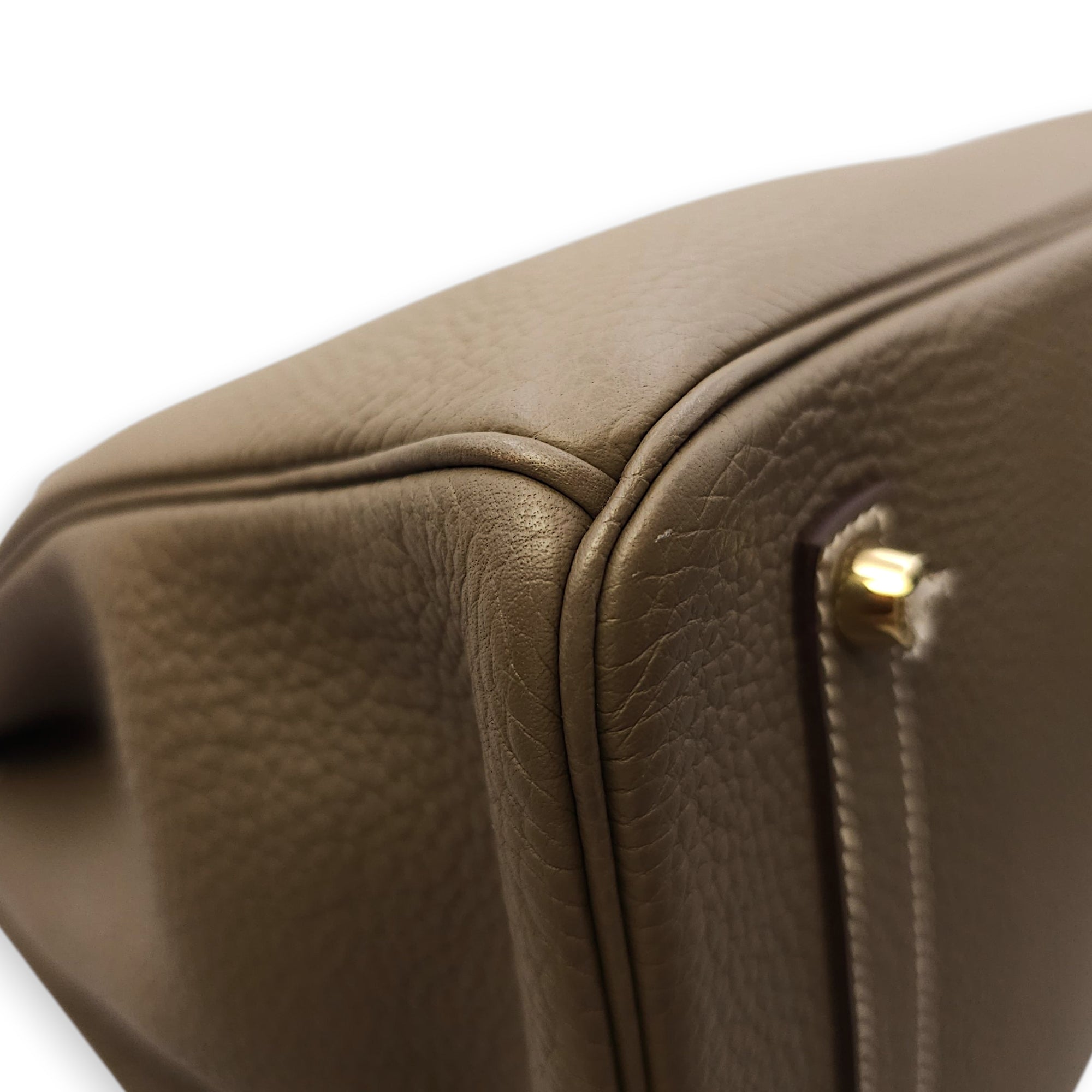 Birkin 35 Etoupe in Togo, Gold hardware