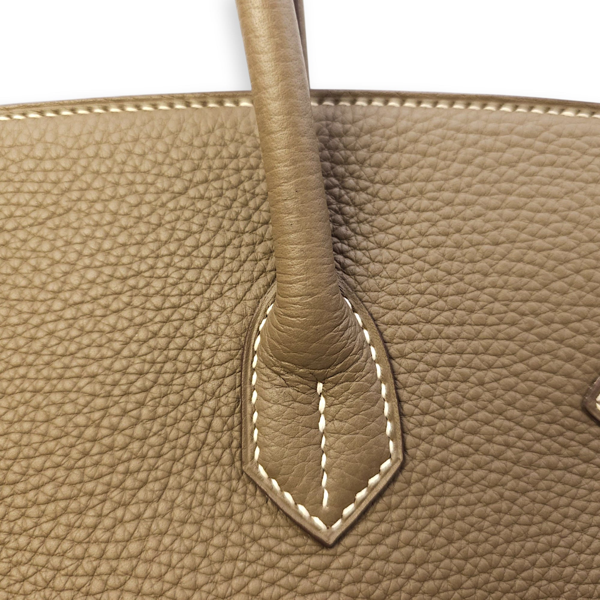 Birkin 35 Etoupe in Togo, Gold hardware