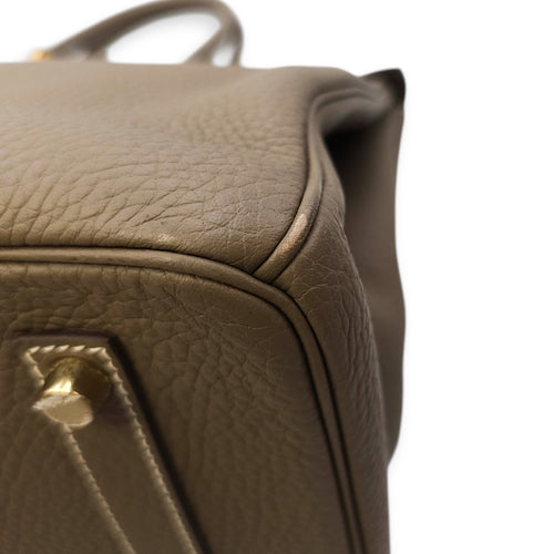 Birkin 35 Etoupe in Togo, Gold hardware