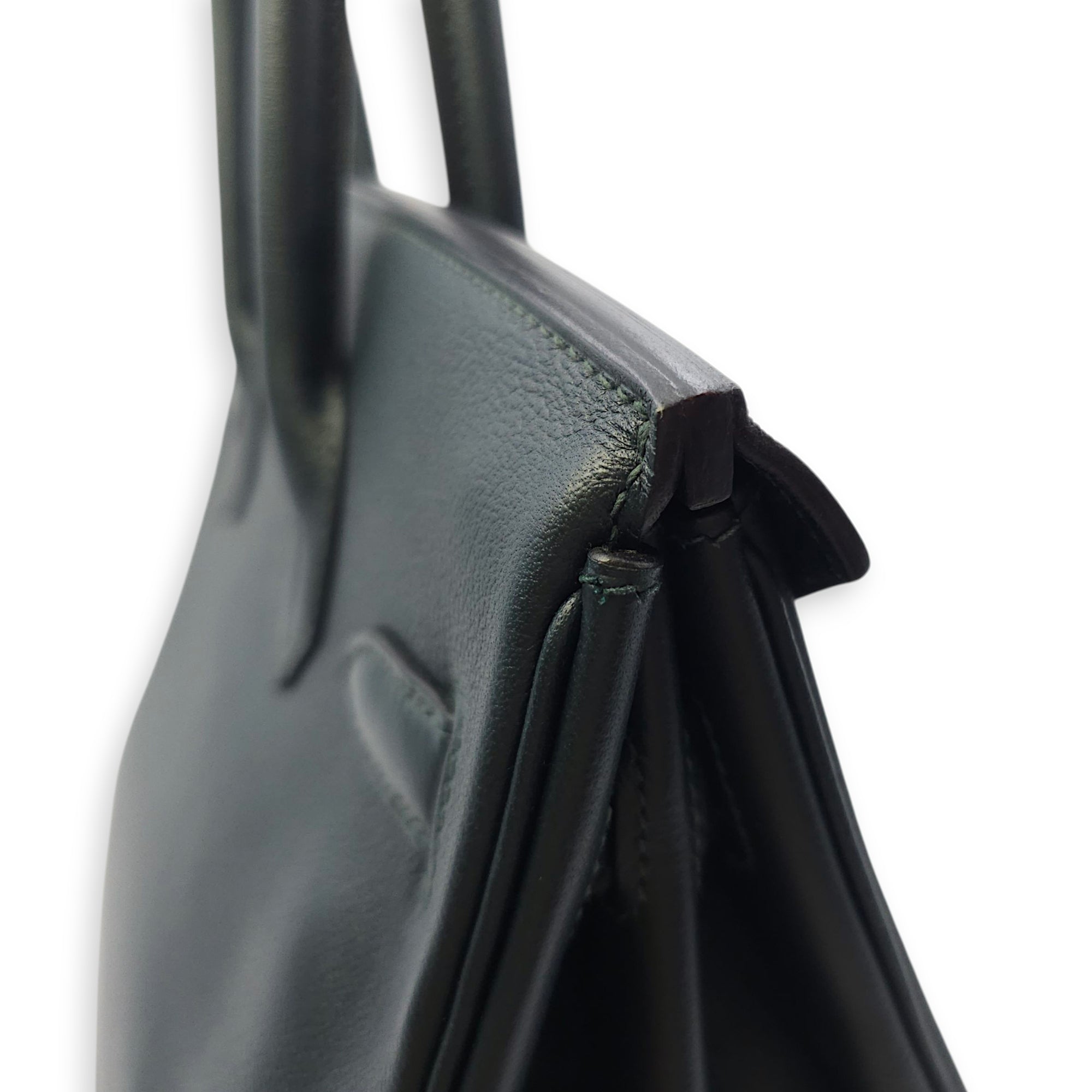 Birkin 30 Vert Cypres in Novillo, Gold hardware