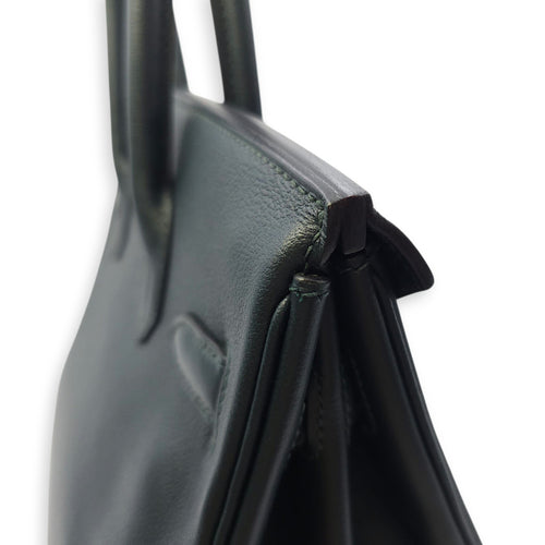 Birkin 30 Vert Cypres in Novillo, Gold hardware
