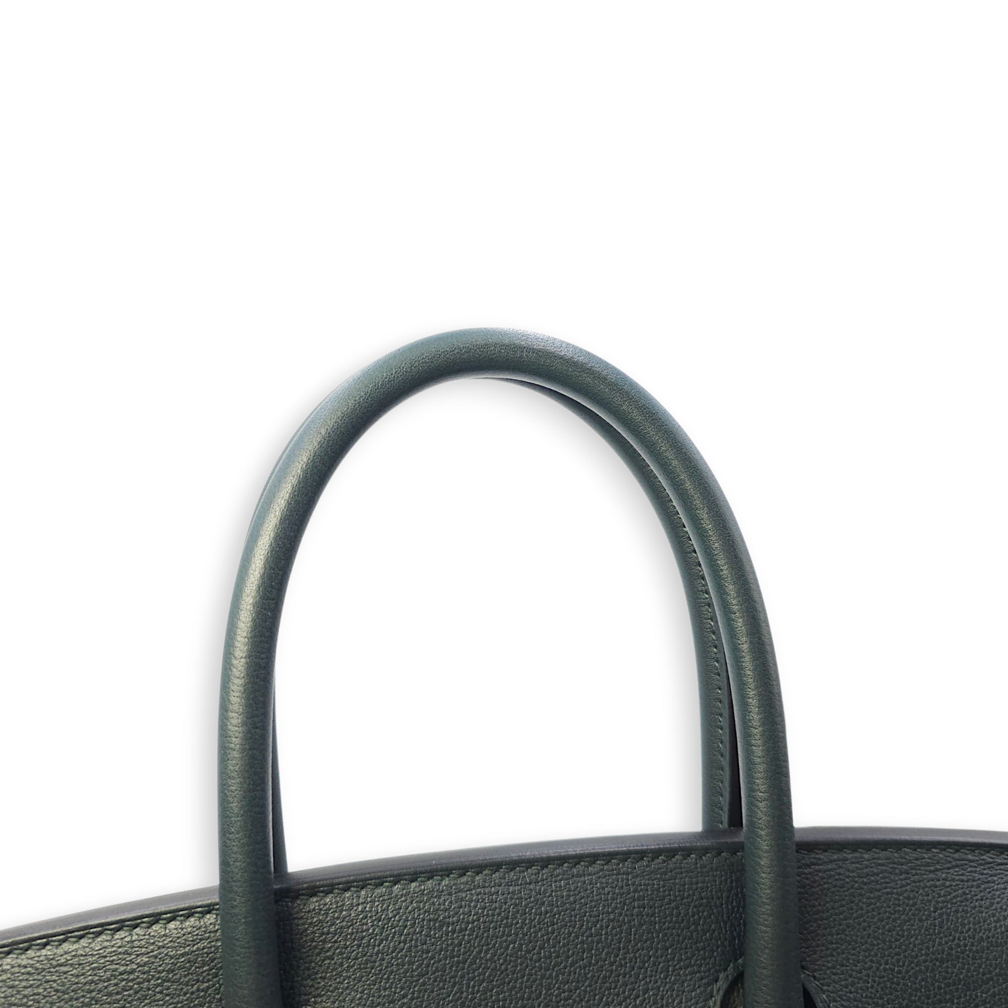 Birkin 30 Vert Cypres in Novillo, Gold hardware