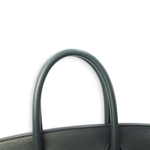 Birkin 30 Vert Cypres in Novillo, Gold hardware