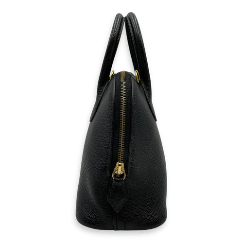 Bolide 1923 Mini Black in Chevre Mysore, Gold hardware