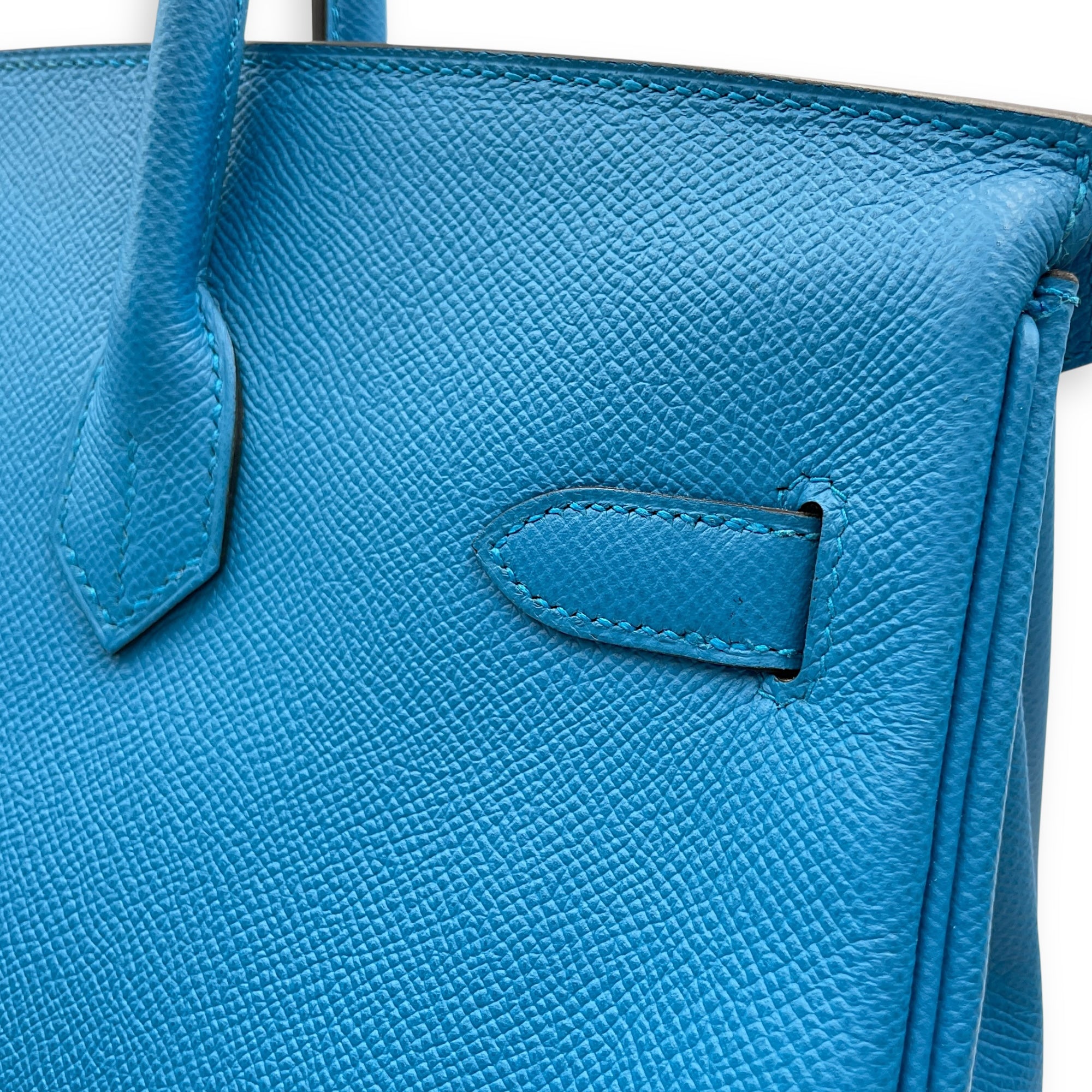 Birkin 35 Blue Zanzibar in Epsom, Palladium hardware