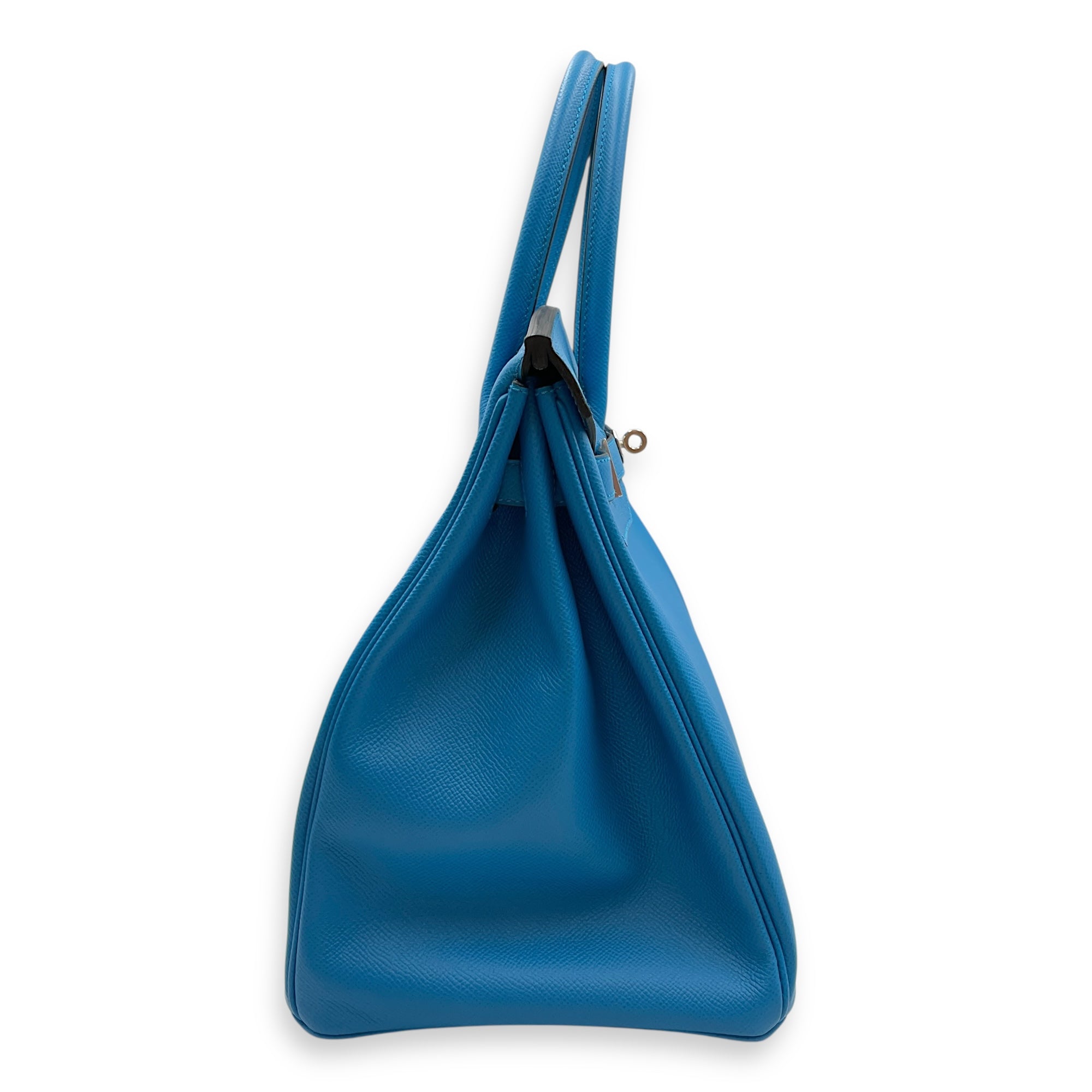 Birkin 35 Blue Zanzibar in Epsom, Palladium hardware