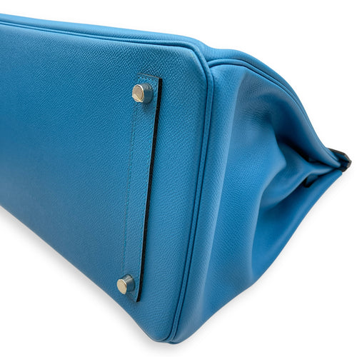 Birkin 35 Blue Zanzibar in Epsom, Palladium hardware