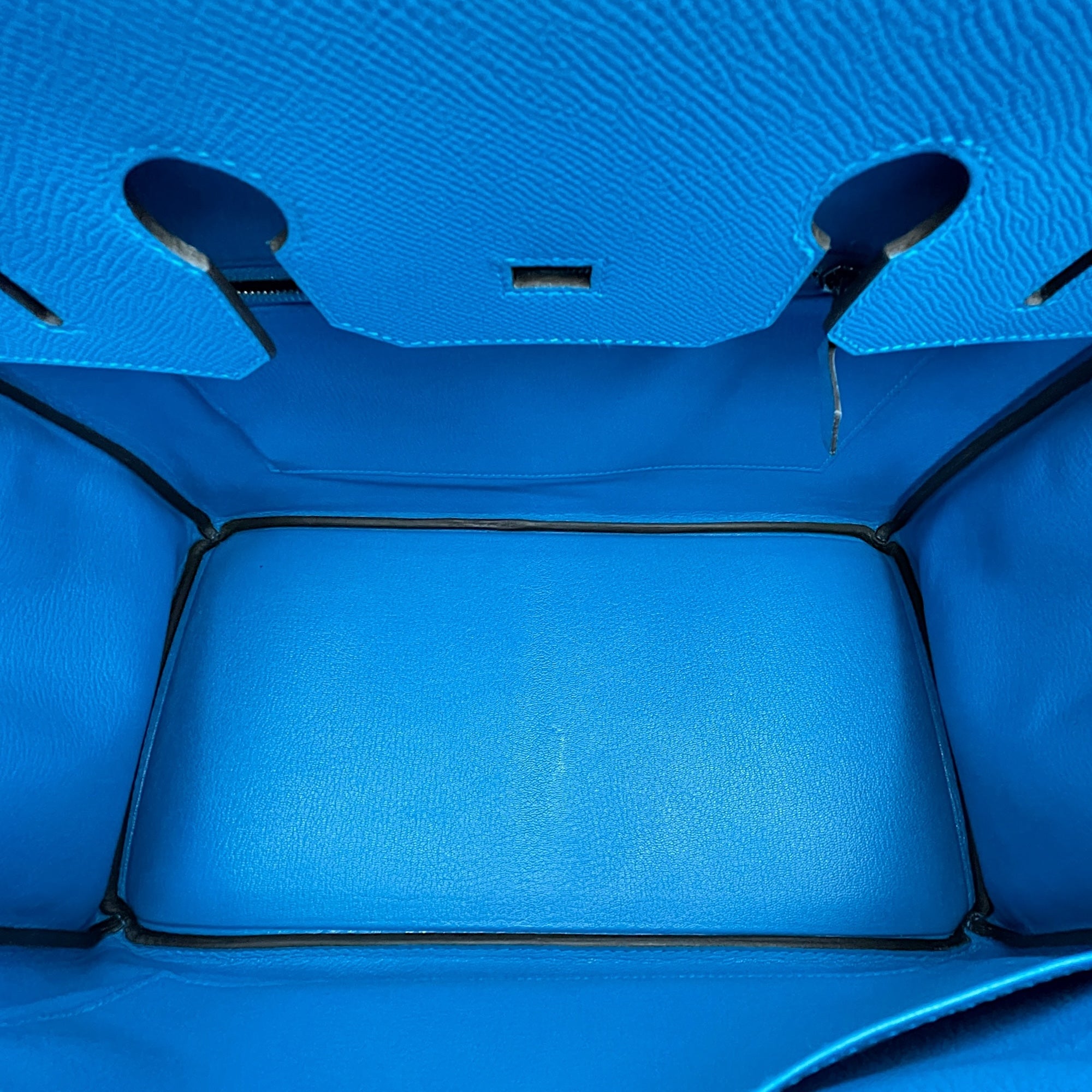 Birkin 35 Blue Zanzibar in Epsom, Palladium hardware