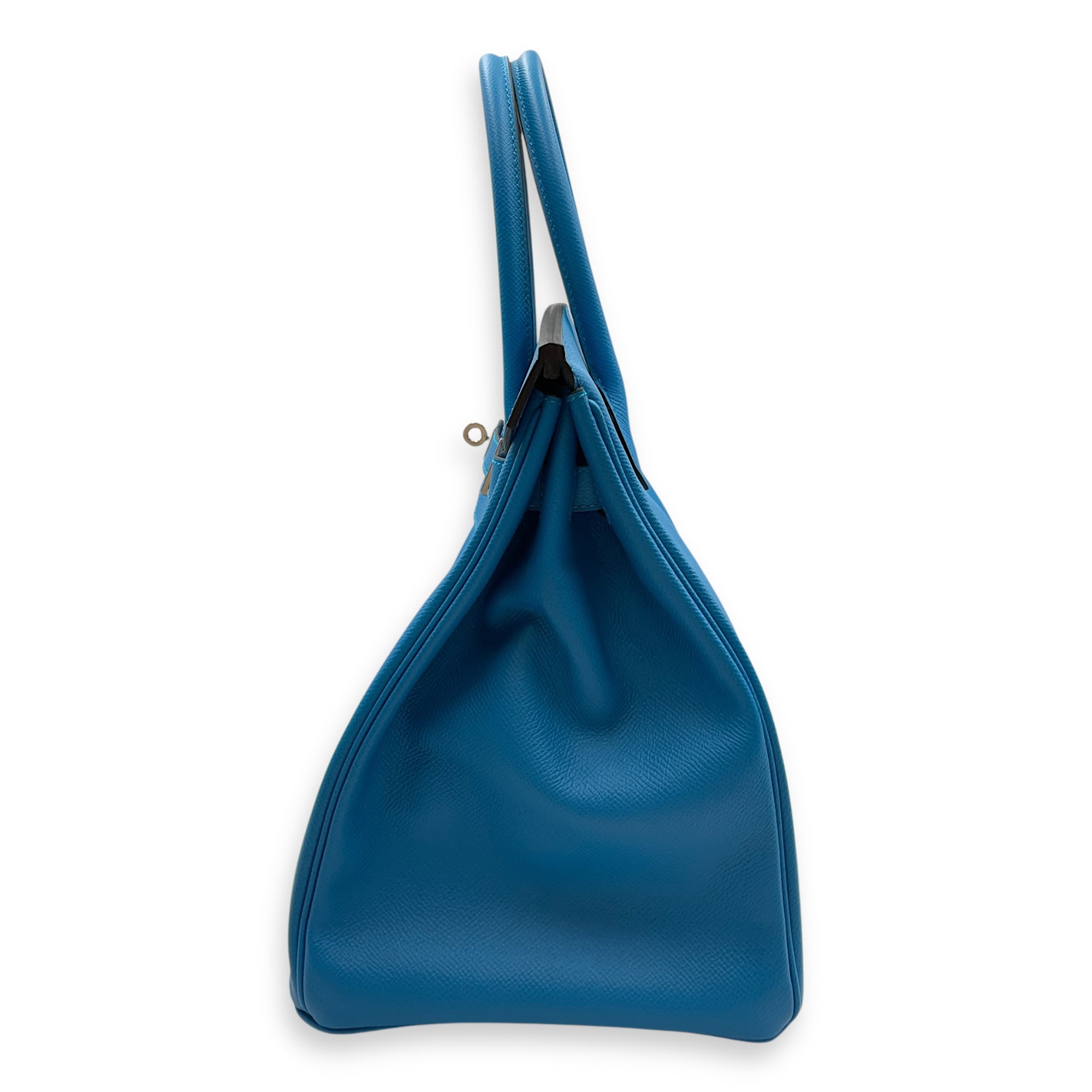 Birkin 35 Blue Zanzibar in Epsom, Palladium hardware