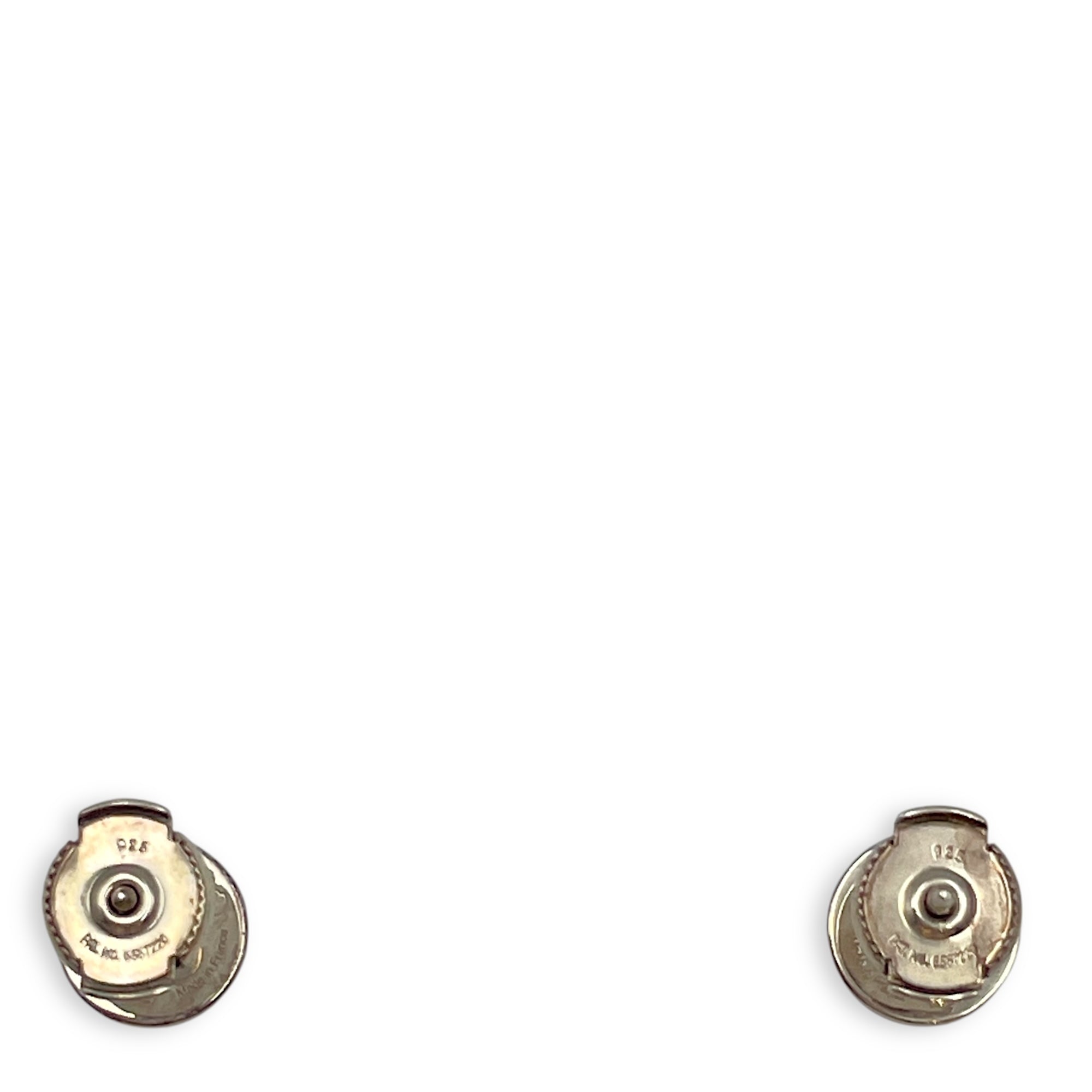 Ex Libris Silver Hardware Earrings