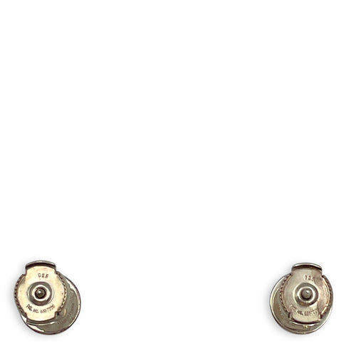 Ex Libris Silver Hardware Earrings