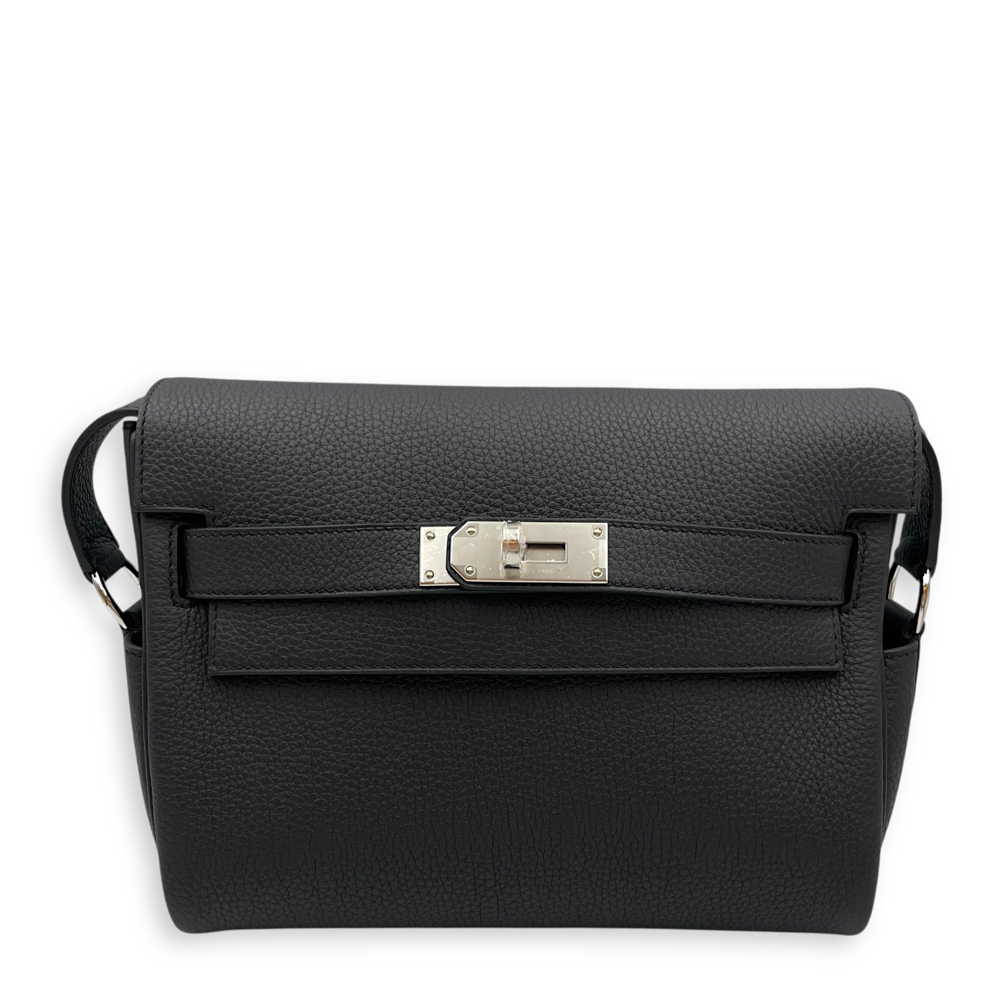 Kelly Messenger PM Black in Togo, Palladium hardware