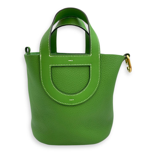 In The Loop 18 Vert Yucca in Clemence/Swift, Gold hardware