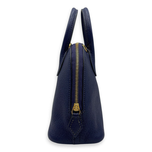 Bolide 1923 Mini Blue Encre  in Chevre Mysore Gold hardware CL2510-16120 3